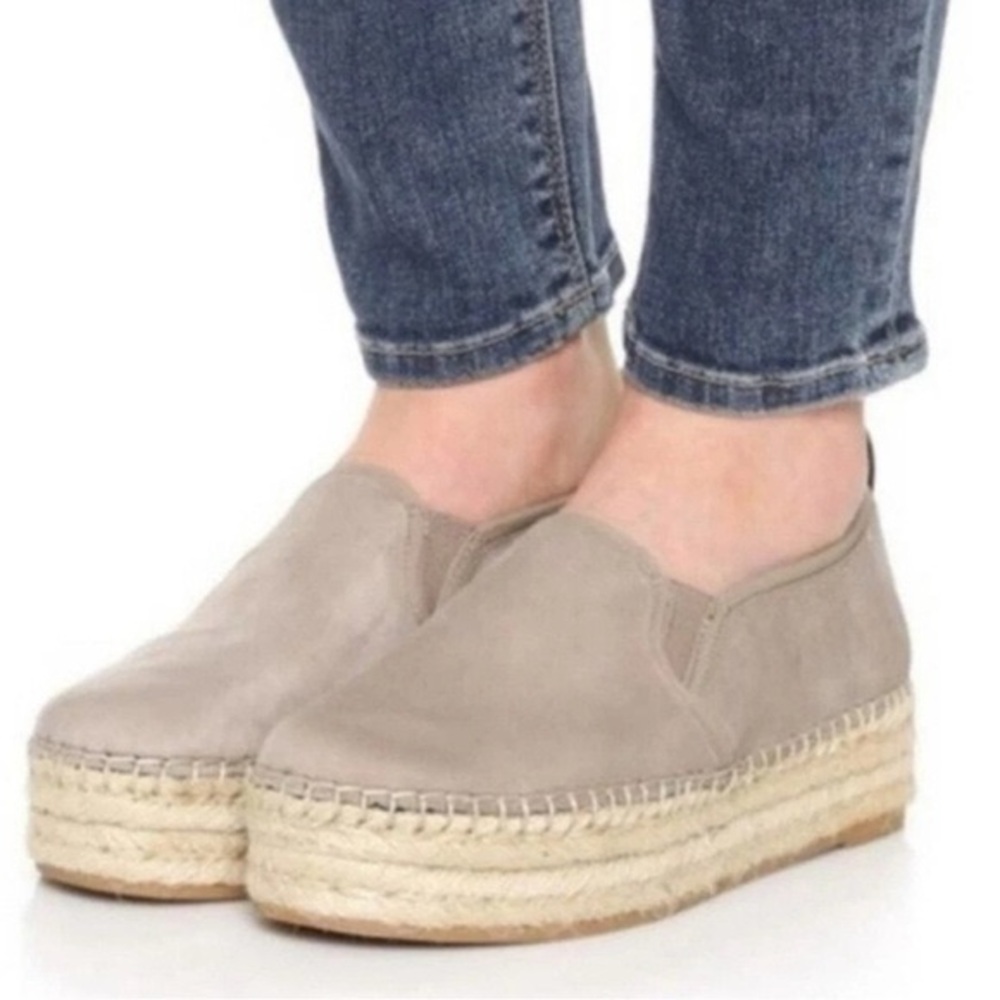 Sam Edelman Carrin Suede Platform Espadrilles